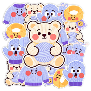 Pegatina Personalizada con Corte a Troquel, Pegatina Bonita para Álbumes de Recortes, Pegatinas de Vinilo Impermeables, Pegatina de PVC para Teléfono y Portátil, Pegatina Decorativa para Diario - Product Image 1