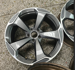 Cerchio in Lega Forgiato Argento a 5 Razze 18-19 Pollici 5X120 Universale per Auto Sportive Muscle Car EcoBoost GT Chevy Camaro LT SS - Product Image 2