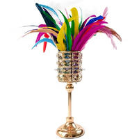 Expédition rapide, plusieurs tailles, plumes de queue de coq noires teintes artificiellement, sélectionnées, décoration de coiffe de carnaval, en vrac