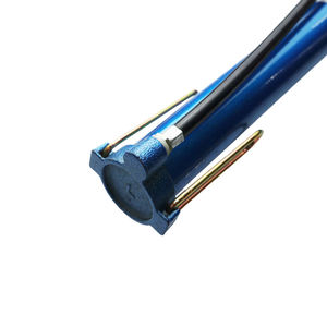 プラスチック鋼製のPrestaSchraderバルブアダプターを備えた家庭用ロングハンドポンプホット家庭用自転車ポンプ - Product Image 5