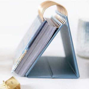 Planificador diario sin fecha, caballete de escritorio perpetuo, inspiracional, de pie, con tapa, calendario, impresión personalizada, 2023 - Product Image 3