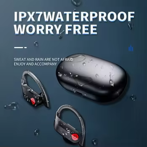 Q63 Sport in Ear Hook Air Buds Mic Pantalla LED Auriculare Inalambrico Bluetooth Auriculares inalámbricos Auriculares para correr Entrenamiento Gimnasio - Product Image 6