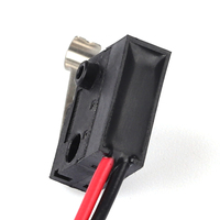 Nouveau design vente chaude bouton court plongeur Arc à effet de levier Type scellé étanche IP67 Micro-interrupteur avec câble fil
