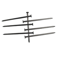 Clous en fer communs spirale et tige lisse tête de Brad 3.5-9mm diamètre de la tête HUACHANG marque bricolage qualité fabriqué en Chine prix du fabricant