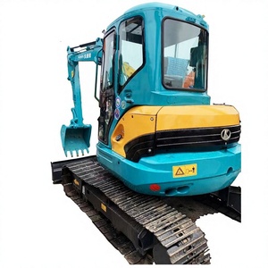 Mini-excavatrice Kubota KX161 d'occasion certifiée CE, d'origine japonaise, haute efficacité, 155 161 163 165 6t, avec accessoire tarière - Product Image 1