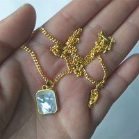 Collier intelligent personnalisé avec puce NFC, bijoux de mode