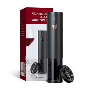 Sacacorchos Eléctrico Recargable de Lujo con Logotipo Personalizado, Abridor de Botellas Automático, Sacacorchos Eléctrico - Product Image 3