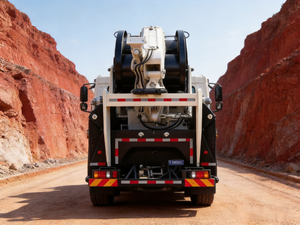 Nuovo <span class=keywords><strong>Camion</strong></span> Diesel Elettrico 6x4 per Posa Cavi con Bobina Idraulica per Operazioni Minerarie in Grande Cava Aperta, Alta Capacità di Carico - Product Image 3