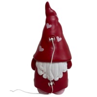Romantische berichtendende elfenbeeldje met Valentijnverlichting, op maat gemaakt, exclusieve productie, private label, bulkverzendingsservice