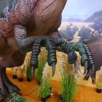 Modelo de Dinosaurio Baryonyx Animatrónico Premium, Espinosaurio Robótico Realista para Exhibición en Museos