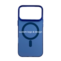 Coque de téléphone magnétique électroplaquée avec cache-caméra amovible anti-traces de doigts pour iPhone 17 16 15 14 13 12 11 Pro avec emballage