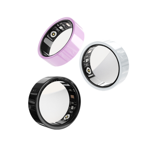 Bague intelligente NFC en céramique avec suivi de la fréquence cardiaque, suivi du sommeil, suivi de l'activité physique, contrôle tactile, ultra légère - Product Image 1