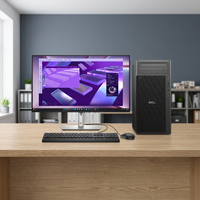 Station de travail Dell Pro Max Tower T2 FCT2250 haute performance, Intel Core Ultra 9 285K, 64 Go de RAM, SSD 4 To, RTX 5080 16 Go de GPU, alimentation 1500 W