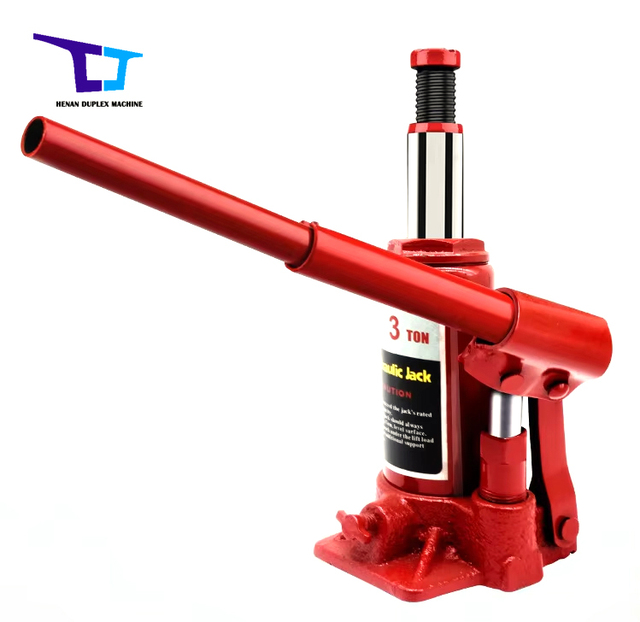 3 Ton Vertical Stainless Steel Hydraulic Jack Kit with Max Height 380mm for Car Lifting and Repair 3-Year Warranty