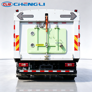 Camión barredor de calles eléctrico Chengli, vehículo de limpieza y saneamiento urbano, OEM ODM para saneamiento de calles urbanas y aeropuertos - Product Image 5