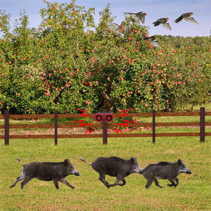 Модернизированный Солнечный сигнальный фонарь с датчиком движения и сиреной 12 светодиод Солнечный стробоскоп сигнальный свет водонепроницаемый Светодиодный Солнечный стробоскоп - Product Image 4