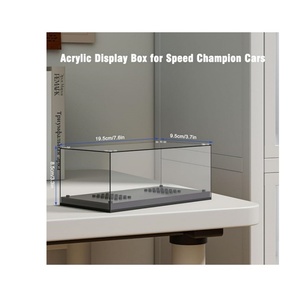 Wholesale 2025 Modern for Washable Rectangle Custom Clear Acrylic Car Model Storage <b>Display</b> <b>Case</b> for Desktop - Product Image 2