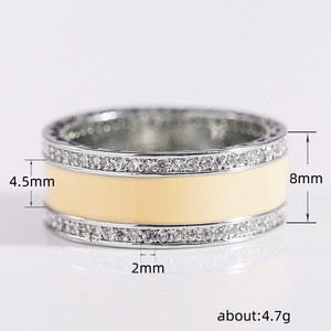 Anello Minimalista con Cuore Inciso per Donne, Gioielli di Moda Scintillanti all'Ingrosso - Product Image 3