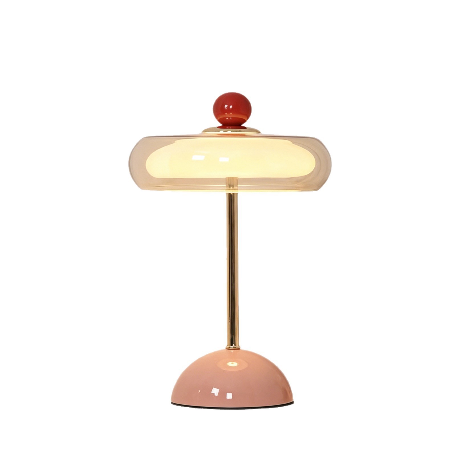 Classic Elegant Luxury Table Lamp Cordless USB-powered With Battery Creamy Style Decorative Night Light For Bedroom Gift · image 5