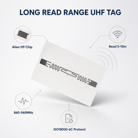 Etiqueta RFID UHF de Largo Alcance Confiable, 860-960MHz, Fácil de Aplicar, Etiqueta Adhesiva RFID Pasiva para Gestión de Activos