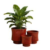 Grands pots de fleurs en céramique pour l'aménagement paysager et les arrangements floraux de jardin