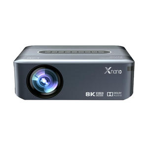 2022 New X1 4K Smart Projector Quad Core <strong>Android</strong> 9.0 5G WIFI LED 8K Video Full HD 1080P LED Home Theater Projector 4K Projectors - Product Image 2