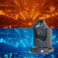 Projecteur DMX Beam Sharpy à tête mobile Mini 380W RGB avec ampoules halogènes Ra80, dimmable 6000K pour événements DJ/Disco/Club/Concert