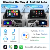 Lecteur DVD de voiture Android Rhythm 9 pouces, écran tactile IPS, GPS, Carplay, BT, installation facile pour Renault Kangoo 2009-2018