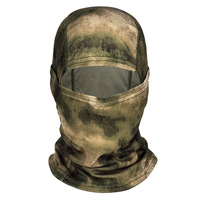 Pasamontañas de Camuflaje, Protección Solar, Transpirable, Máscara Facial Completa, Gorra Interior para Casco de Bicicleta/Motocicleta, para Hombres y Mujeres, Máscara de Ciclismo