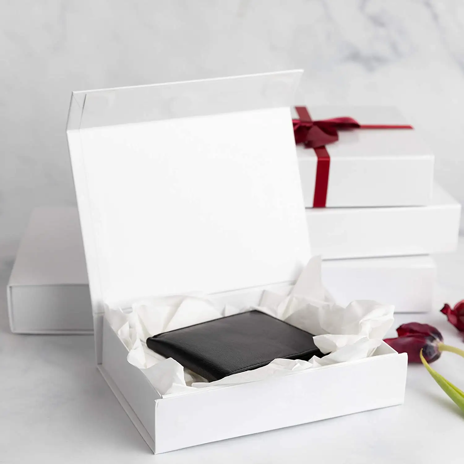 Custom Luxury Rigid Cardboard Book shape Box for Underwear/Bra/Pajamas/Bikini/Sleepwear Gift Packaging Box with Lid