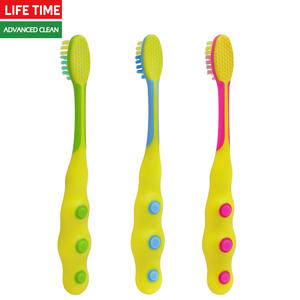 Mango de dibujos animados Cepillo de dientes suave para niños Limpieza profesional Brosse Dents Pour Enfants con agarre cómodo - Product Image 3