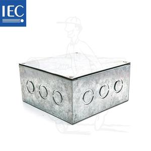 Caja zincada 300x200x100mm complea B-22กล่องเชื่อมต่อไฟฟ้าเหล็ก IEC - Product Image 1
