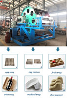 Uyuan-máquina pequeña de alta calidad, bandejas de papel para huevos, uso agrícola