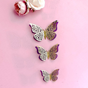 Décorations de gâteau <span class=keywords><strong>papillon</strong></span> à Double couche, décorations de fête de mariage princesse filles joyeux <span class=keywords><strong>anniversaire</strong></span> Dessert <span class=keywords><strong>décoration</strong></span> de gâteau <span class=keywords><strong>papillon</strong></span> - Product Image 6
