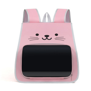 Cat Carrier <b>Backpack</b> Breathable Foldable Large Capacity For Cats Outdoor Travel Gray Pink Green <b>Khaki</b> - Product Image 5