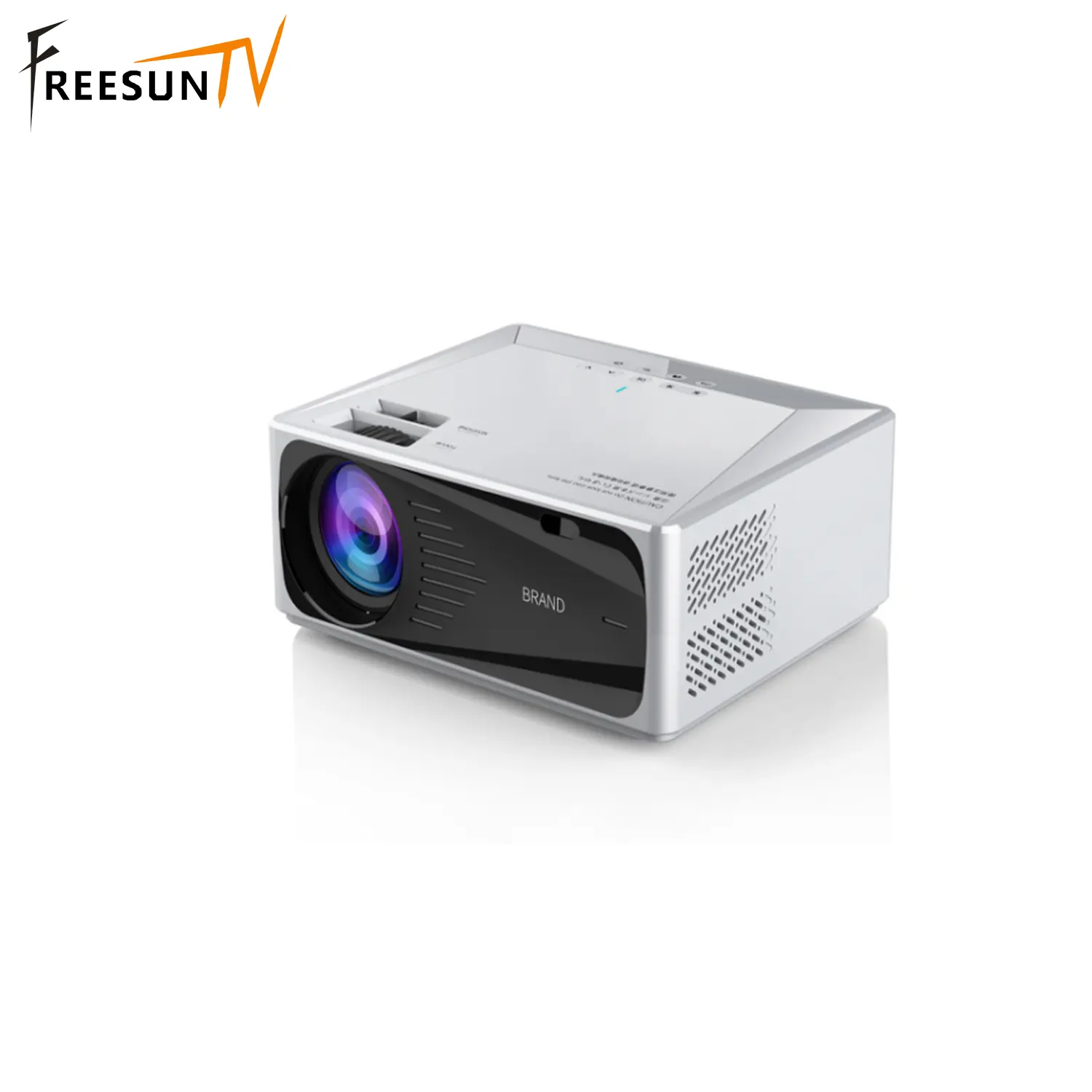 Android7.1 wireless display system miracast airplay 3200lumens 720P data show wifi mini projector