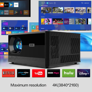 Xlintek 1080P Độ Phân Giải Tự Nhiên 500 ANSI Lumen <span class=keywords><strong>Android</strong></span> 9 4K Rạp Chiếu Phim Rạp Chiếu Phim Độ Sáng Cao Đầy Đủ HD Chiếu Proyector - Product Image 5