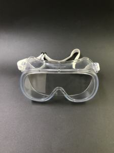 CE EN166 ANSI Z78.1 نظارات واقية طبية مضادة للفيروسات مضادة للضباب مقاومة للرذاذ نظارات عين بإطار PC للاستخدام في المستشفيات - Product Image 4