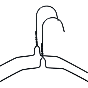 Cintre à large épaule sans couture personnalisé multi-taille simple en fil fin pour nettoyeur à sec - Product Image 3