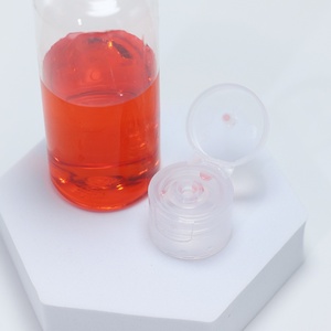 PET Transparent Flip Top <b>Cap</b> Squeeze <b>Plastic</b> Perfume Bottle Spot Sizes 30ml 50ml 100ml 120ml 200ml 250ml 300ml 500ml Shampoo - Product Image 2