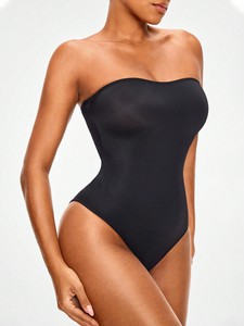 ODM/OEM <span class=keywords><strong>Body</strong></span> De Control De Barriga Mujer <span class=keywords><strong>Body</strong></span> <span class=keywords><strong>sans</strong></span> bretelles pour femmes One Piece <span class=keywords><strong>Body</strong></span> Shaper String Tummy Control Shapewear - Product Image 6