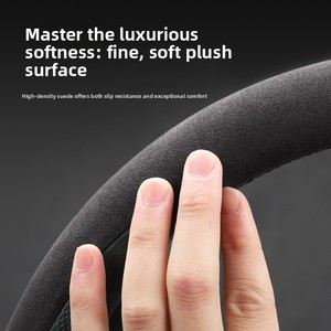 <span class=keywords><strong>Funda</strong></span> de <span class=keywords><strong>Volante</strong></span> Deportiva Estilo Gamuza para Citroën C5 Aircross, C5 X, C-Elysee, <span class=keywords><strong>C4</strong></span>, C5, Protector de <span class=keywords><strong>Volante</strong></span> para Invierno - Product Image 2