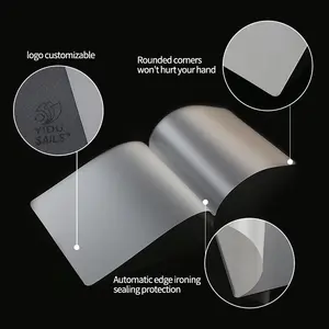 Yidu Zeilen Anti Kras 10 Mil Boppet Matte Plastic Thermische Laminering Vel Folie Voor Papier A4 Pouch