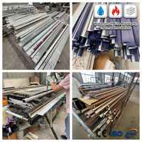 Panneau sandwich isolant décoratif pour mur extérieur, en aluminium avec âme en PU de 16 mm, ignifuge et écologique, prix usine