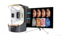Appareil de scanner facial DX pour la détection et l'analyse des problèmes cutanés potentiels tels que l'acné, utilisé pour le diagnostic facial