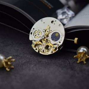 Pièces de montre squelette à trois aiguilles 31jewels, mouvement automatique Sellita SZ8002 - Product Image 4