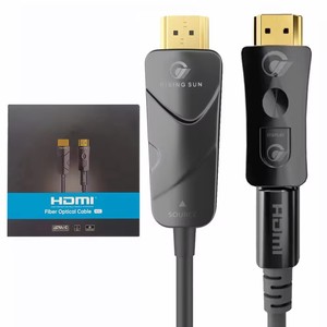 Precio de Fábrica al por Mayor para Cable de Fibra Óptica Activo 2.0, Chapado en Oro, 10m 30m, 4K, Cable <span class=keywords><strong>AOC</strong></span> para Proyector y Monitor, PVC - Product Image 3