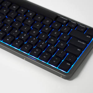คีย์บอร์ดกลไก AKKO Air 01 Thin OEM Cherry พร้อมเคสอะลูมิเนียม CNC แบตเตอรี่ในตัว 4500mAh พอร์ต USB Type-C ไฟ RGB Backlight - Product Image 2