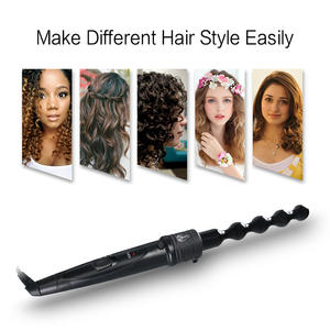 Set de Rizador de Pelo 6 en 1 con Temperatura Ajustable y 6 Barras Cónicas Espirales de Cerámica Intercambiables - Product Image 6