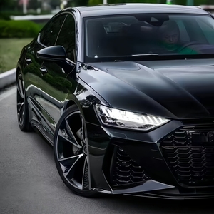 Kit de carrosserie RS7 2019-2024 pour <span class=keywords><strong>Audi</strong></span> A7 C8, conversion en style RS7, pièces automobiles de haute qualité, matériau PP - Product Image 5